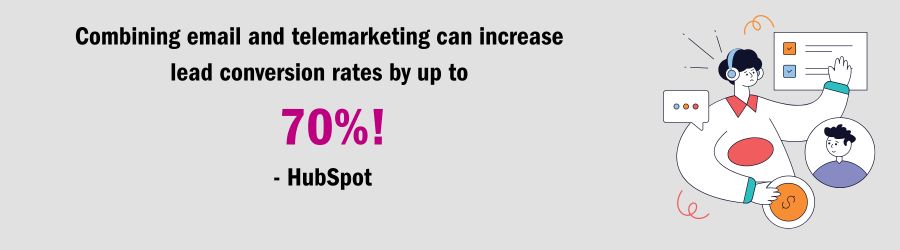 email marketing and telemarketing