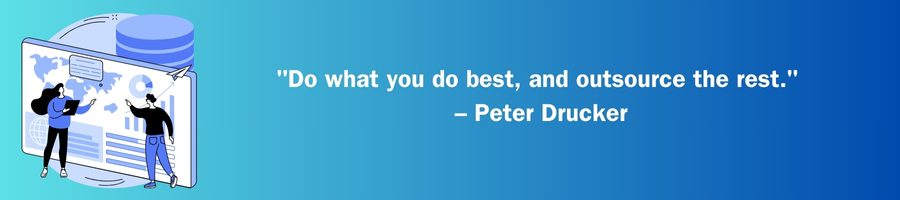 Outsourcing Peter Drucker
