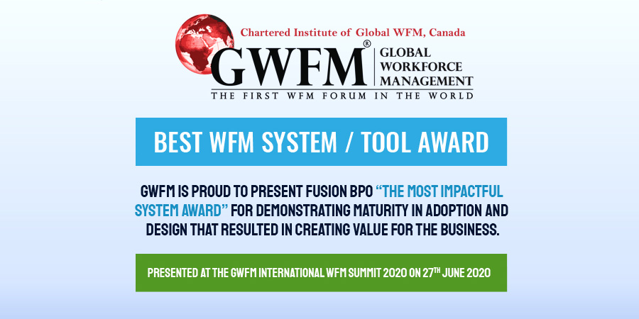 The Most Impactful System Award by Global Workforce Management Forum