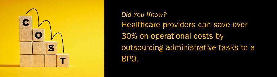 healthcare bpo cost savings
