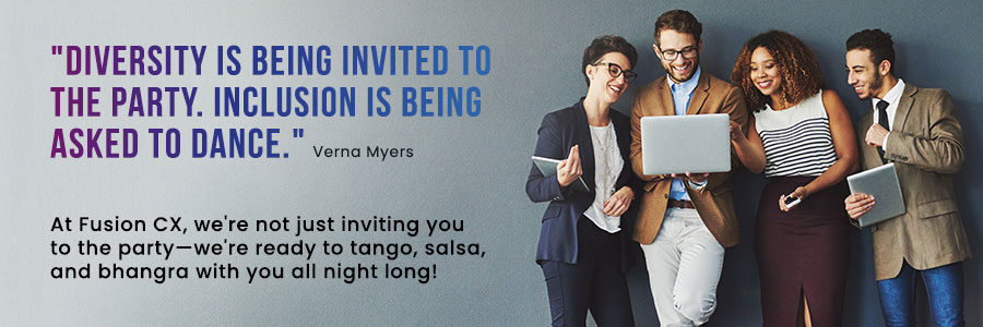 Infuse Diversity in Your CX Operations Through Minority Businesses- A Fusion CX Experience
