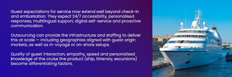 Cruise Line Outsourcing Services