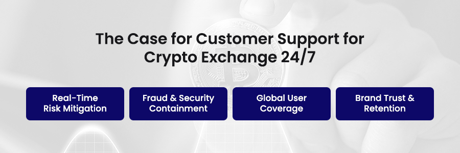 customer support for crypto exchange