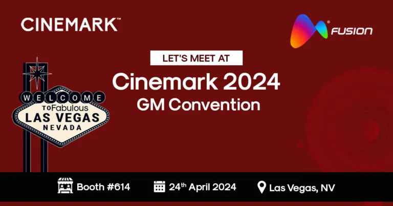 Let's meet at the Cinemark 2024 GM Convention, 24 April 2024, Las Vegas, NV