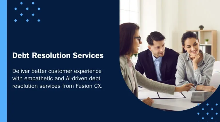 Debt Resolution Services from Fusion CX