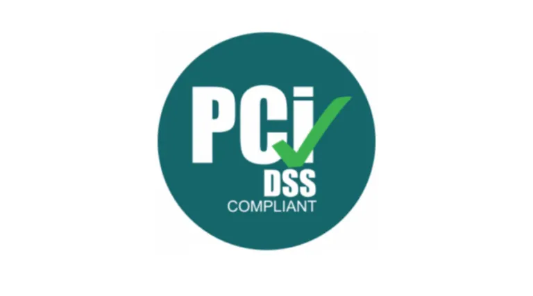 PCI DSS compliant badge