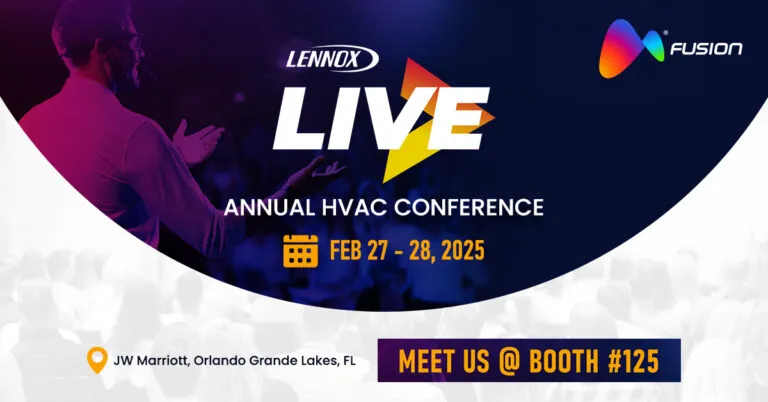 Join Fusion CX at Lennox LIVE 2025 – HVAC Industry Conference