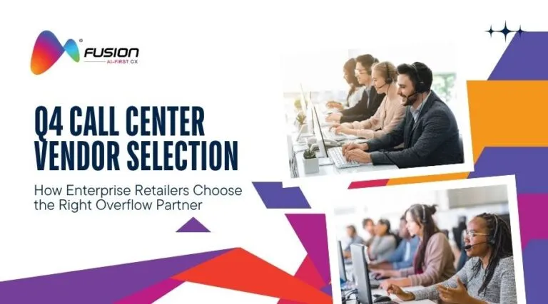Call Center Vendor Selection for Q4: How Enterprise Retailers Should Evaluate an Overflow Partner