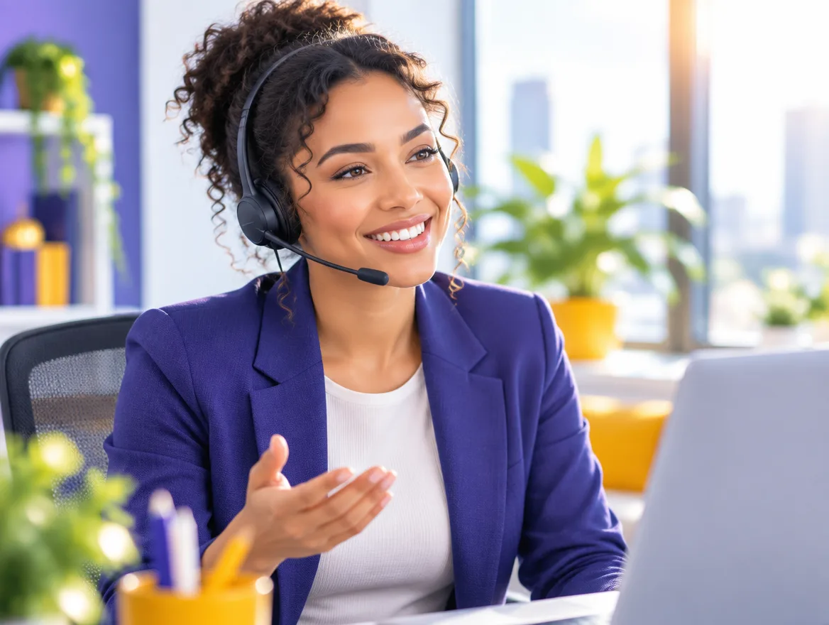 Empathetic agent on a customer call