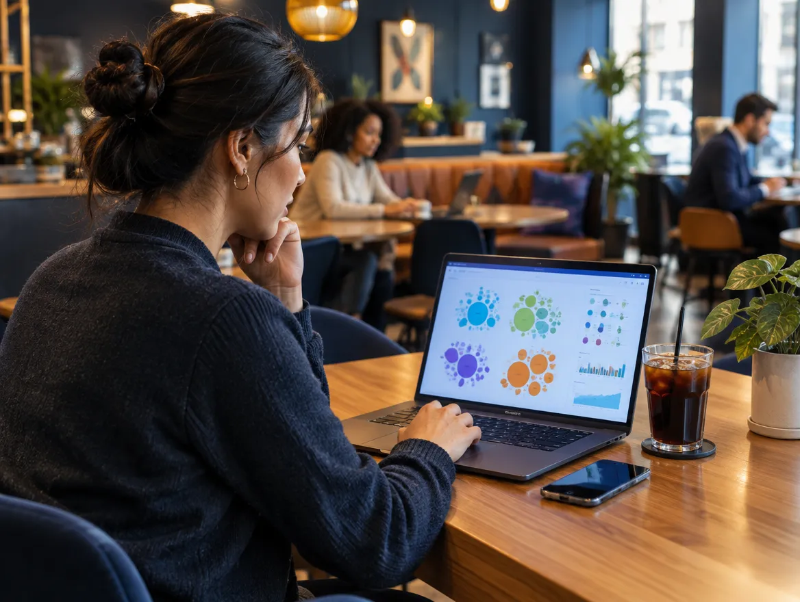 TPA support agent reviewing member data on a laptop