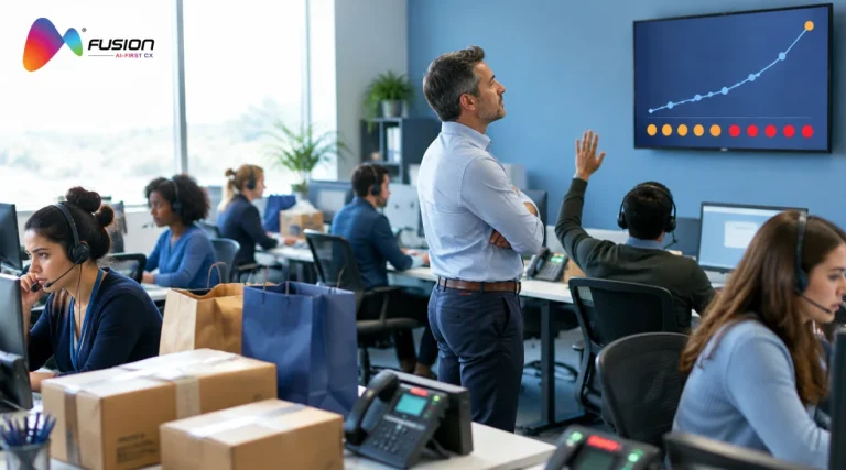 In-house retail customer service team under pressure as contact queues rise